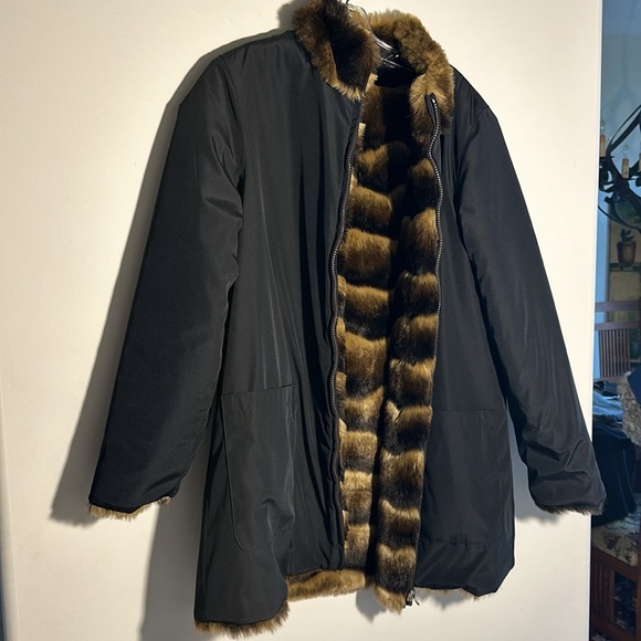 Reversible Kristen Blake faux fur coat - Picture 3 of 4